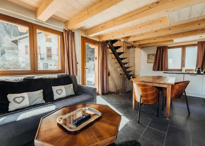 Marius - 1ch Jardin Garage Balcons 5mncentre Chalet *