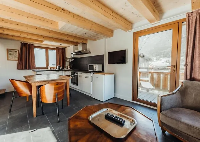 Marius - 1ch Jardin Garage Balcons 5mncentre Chalet